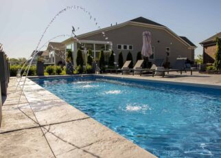 Fishers pool installation