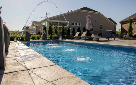 Fishers pool installation